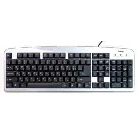 Клавиатура проводная Dialog Standart KS-060SU (USB) <серебро>