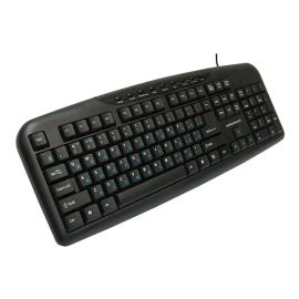 Клавиатура проводная Nakatomi Navigator-Multimedia KN-11U (USB) <черный>