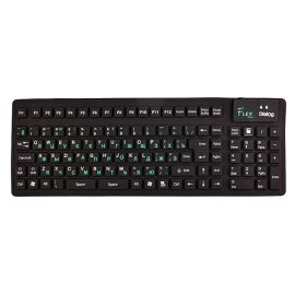 Клавиатура Dialog Flex KFX-03U проводная гибкая <черный>