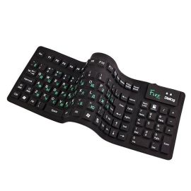 Клавиатура Dialog Flex KFX-03U проводная гибкая <черный>