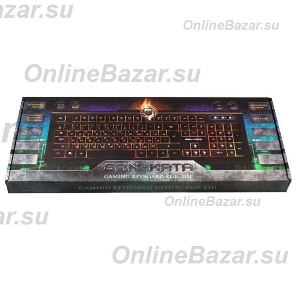 Клавиатура Dialog Gan-Kata KGK-21U <черный> ― OnlineBazar.su