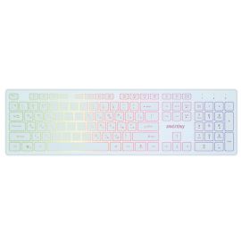 Клавиатура Smart Buy SBK-305U-W USB ONE с подсветкой <белый>