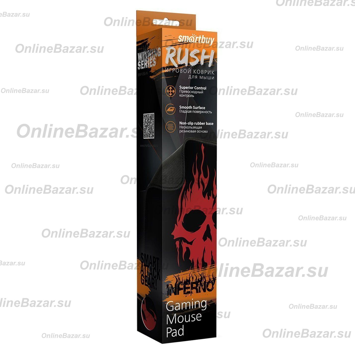 Коврик для компьютерной мыши Smart Buy SBMP-09G-IN RUSH Inferno M ― OnlineBazar.su
