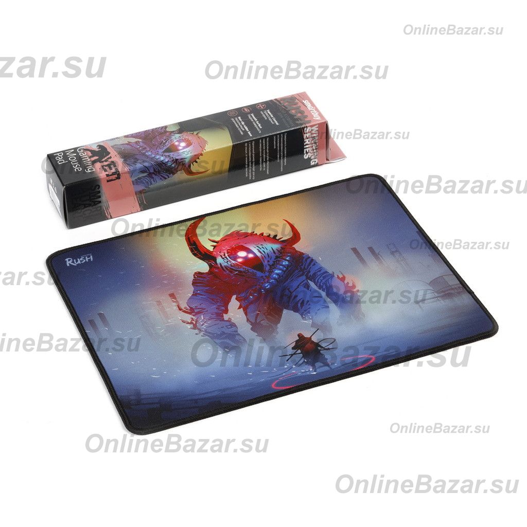 Коврик для компьютерной мыши Smart Buy SBMP-19G-YE RUSH Yeti M ― OnlineBazar.su