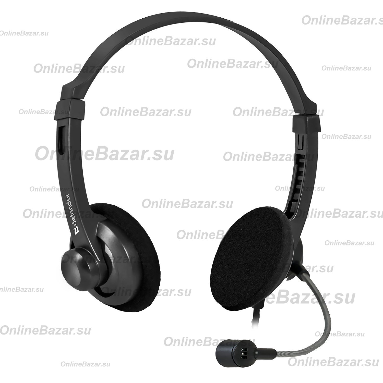 Компьютерная гарнитура Defender Aura 104 <черный> ― OnlineBazar.su