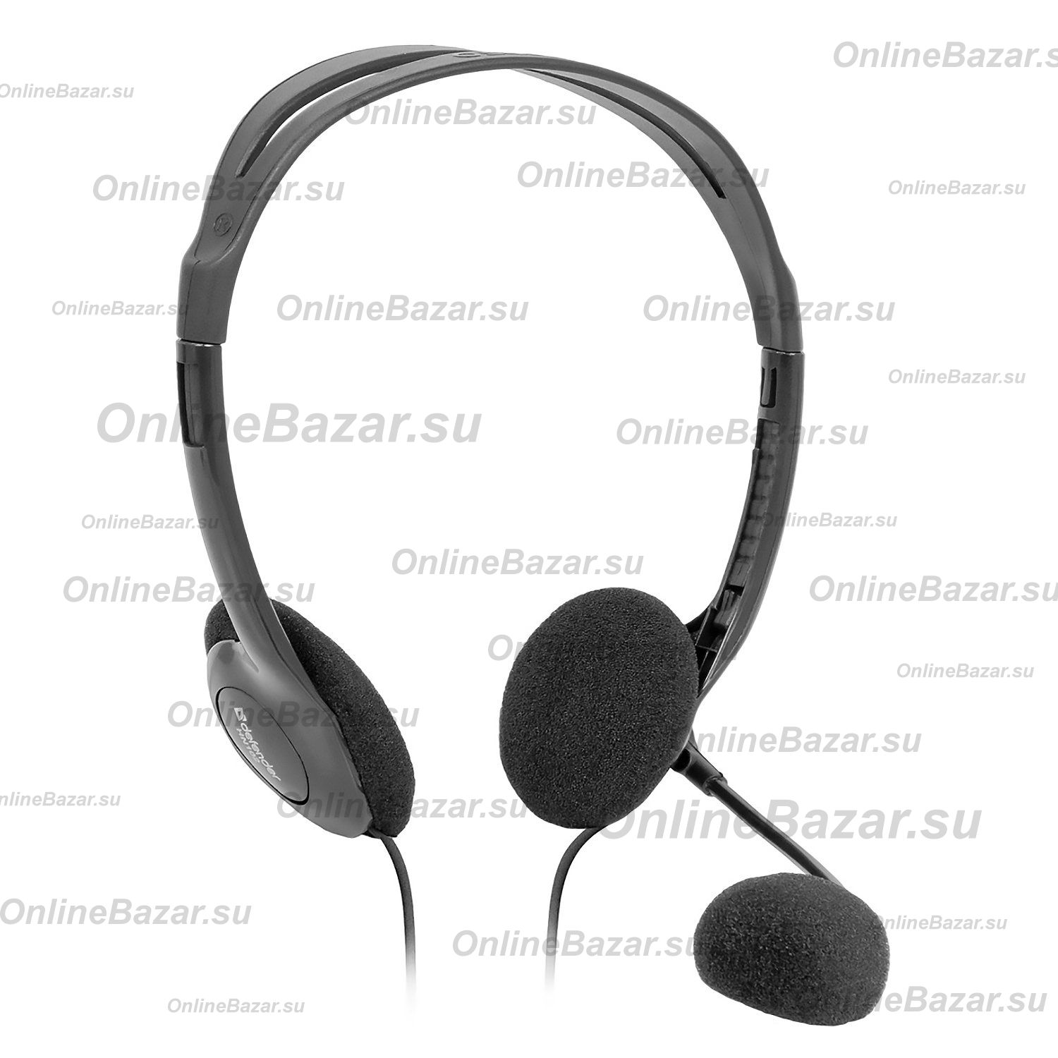 Компьютерная гарнитура Defender HN-102 Aura <черный> ― OnlineBazar.su