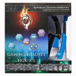 Компьютерная гарнитура Dialog HGK-37L Gan-Kata <черно-голубой>