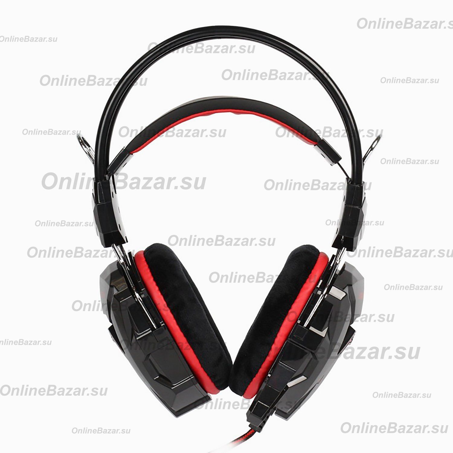 Компьютерная гарнитура Smart Buy SBHG-1300 RUSH SNAKE <черно-красный> ― OnlineBazar.su