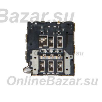 Разъем sim-карты для Samsung SM-G920F (Galaxy S6) ― OnlineBazar.su