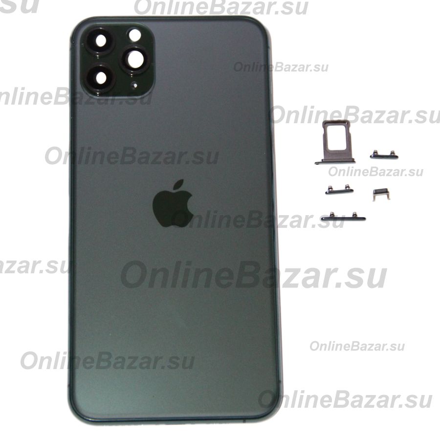 Корпус для Apple iPhone 11 Pro Max <зеленый> ― OnlineBazar.su