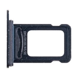 Лоток sim-карты для Apple iPhone 14 Plus (2 Sim) <черный>
