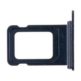 Лоток sim-карты для Apple iPhone 14 (2 Sim) <черный>