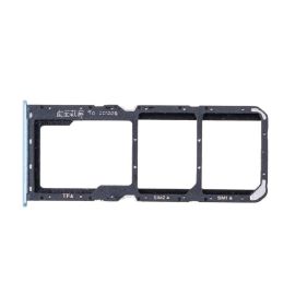 Лоток sim-карты для Realme RMX3430 и карты памяти <голубой>