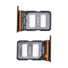 Лоток sim-карты для Xiaomi 12T Pro <черный>