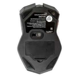 Мышь оптическая беспроводная Dialog Pointer MROP-09U <черный>