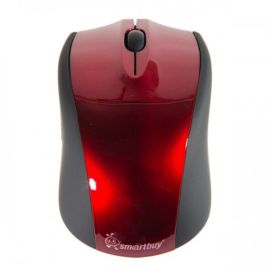 Мышь оптическая беспроводная Smart Buy SBM-325AG <красный>
