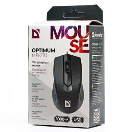 Мышь оптическая Defender Optimum MB-270 <черный>