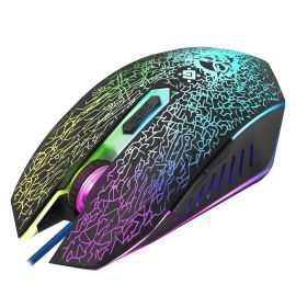 Мышь оптическая Defender Shock GM-110L (игровая) <черный>