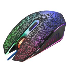 Мышь оптическая Defender Shock GM-110L (игровая) <черный>