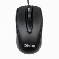 Мышь оптическая Dialog Comfort MOC-17U <черный> ― OnlineBazar.su