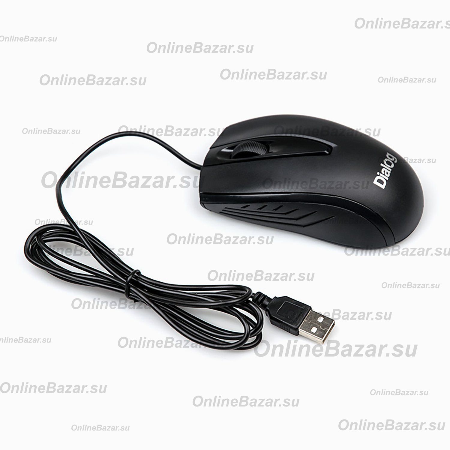 Мышь оптическая Dialog Comfort MOC-17U <черный> ― OnlineBazar.su