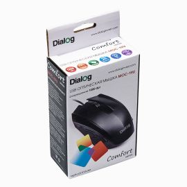 Мышь оптическая Dialog Comfort MOC-19U <черный>