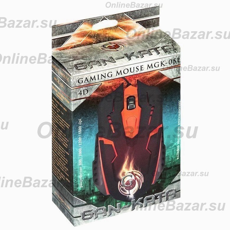 Мышь оптическая Dialog Gan-Kata MGK-05U <черный> ― OnlineBazar.su