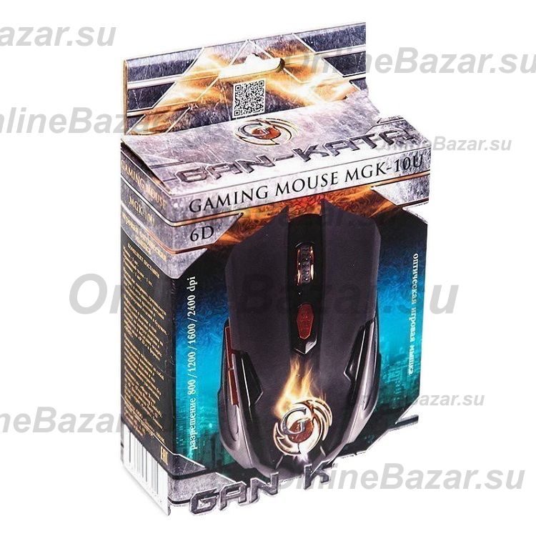 Мышь оптическая Dialog Gan-Kata MGK-10U <черный> ― OnlineBazar.su