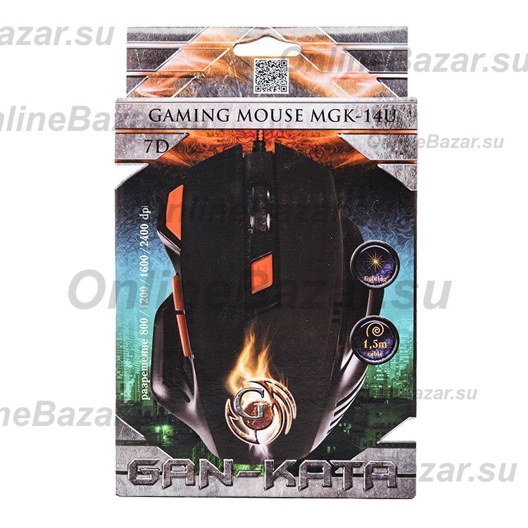 Мышь оптическая Dialog Gan-Kata MGK-14U <черный> ― OnlineBazar.su