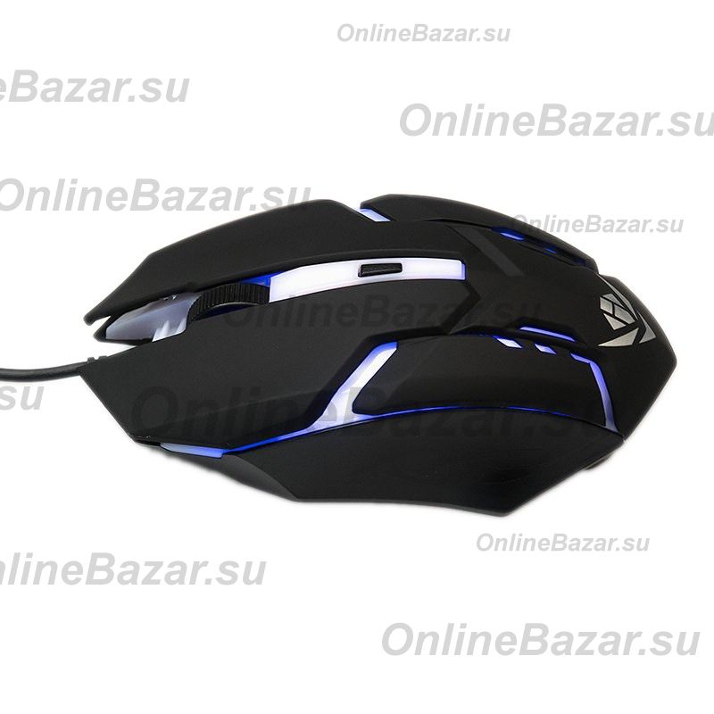 Мышь оптическая Nakatomi Gaming mouse MOG-03U (игровая) <черный> ― OnlineBazar.su