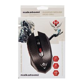Мышь оптическая Nakatomi Gaming mouse MOG-08U (игровая) <черный> 