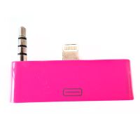 Аудио переходник Apple iPhone 5c для кабеля iPhone 2/3/4 <пурпурный> ― OnlineBazar.su