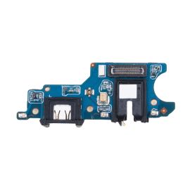 Плата нижняя для Realme RMX3501 на системный разъем, разъем гарнитуры и микрофон (оригинал)