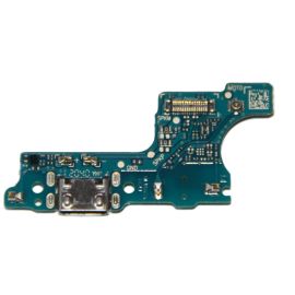 Плата нижняя для Samsung SM-A015F (Galaxy A01) на системный разъем и микрофон (широкий разъем шлейфа)