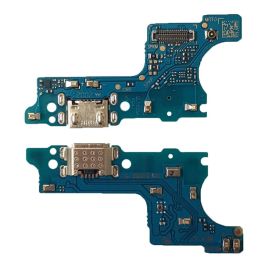 Плата нижняя для Samsung SM-A015F (Galaxy A01) на системный разъем и микрофон (широкий разъем шлейфа)