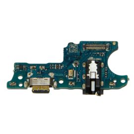 Плата нижняя для Samsung SM-A025F (Galaxy A02s) на системный разъем, разъем гарнитуры и микрофон