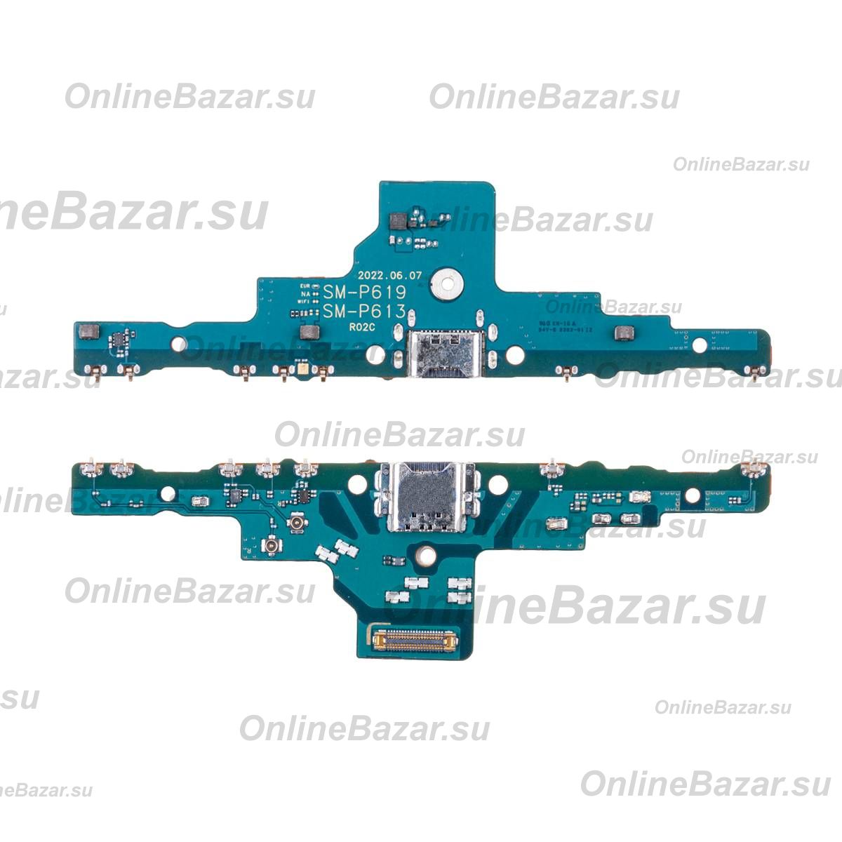 Плата нижняя для Samsung SM-P619 (Tab S6 Lite 2022 10.4) на системный разъем (премиум) ― OnlineBazar.su