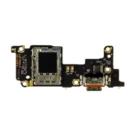 Плата нижняя для Xiaomi 12T на системный разъем, разъем Sim-карты и микрофон (оригинал)