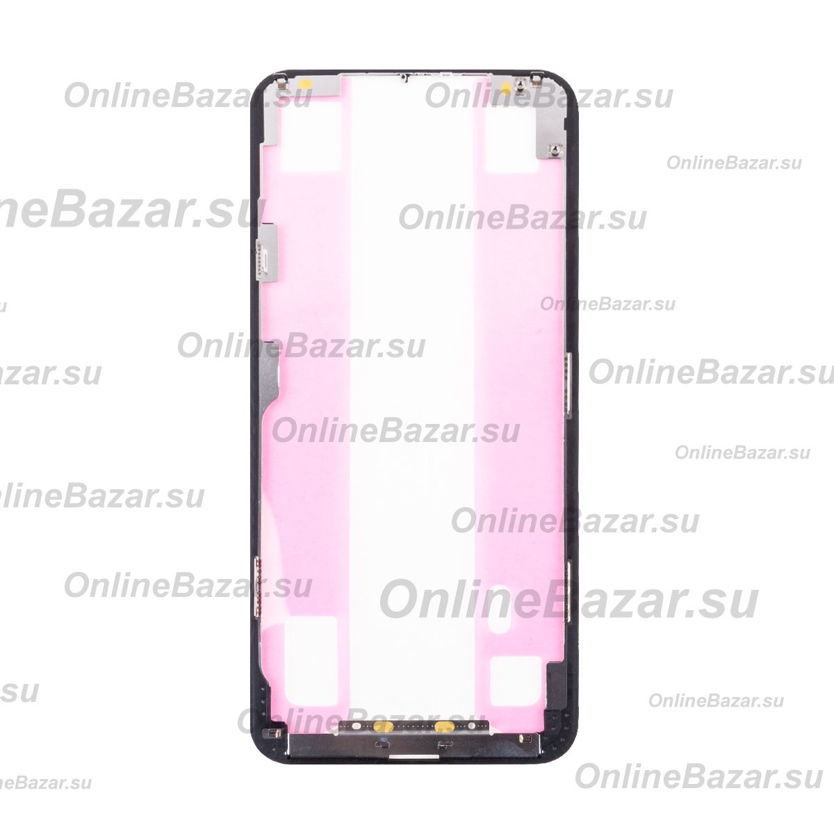 Рамка дисплея для Apple iPhone 11 Pro Max <черный> (оригинал) ― OnlineBazar.su