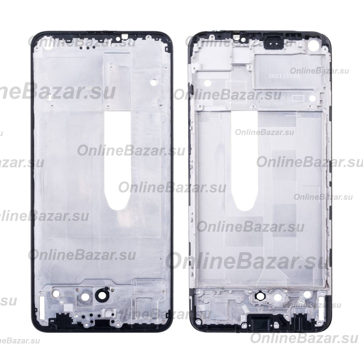 Рамка дисплея для Realme 8 Pro <черный> ― OnlineBazar.su