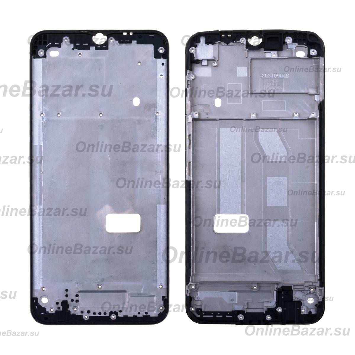 Рамка дисплея для Realme RMX3261 <черный> ― OnlineBazar.su