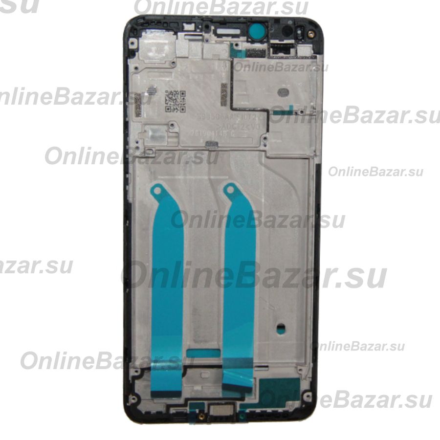 Рамка дисплея для Xiaomi Redmi 6A <черный> ― OnlineBazar.su