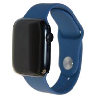 Ремешки для Apple Watch Series 2 (38 mm) Sport Band силиконовый (размер L) <синий океан> ― OnlineBazar.su
