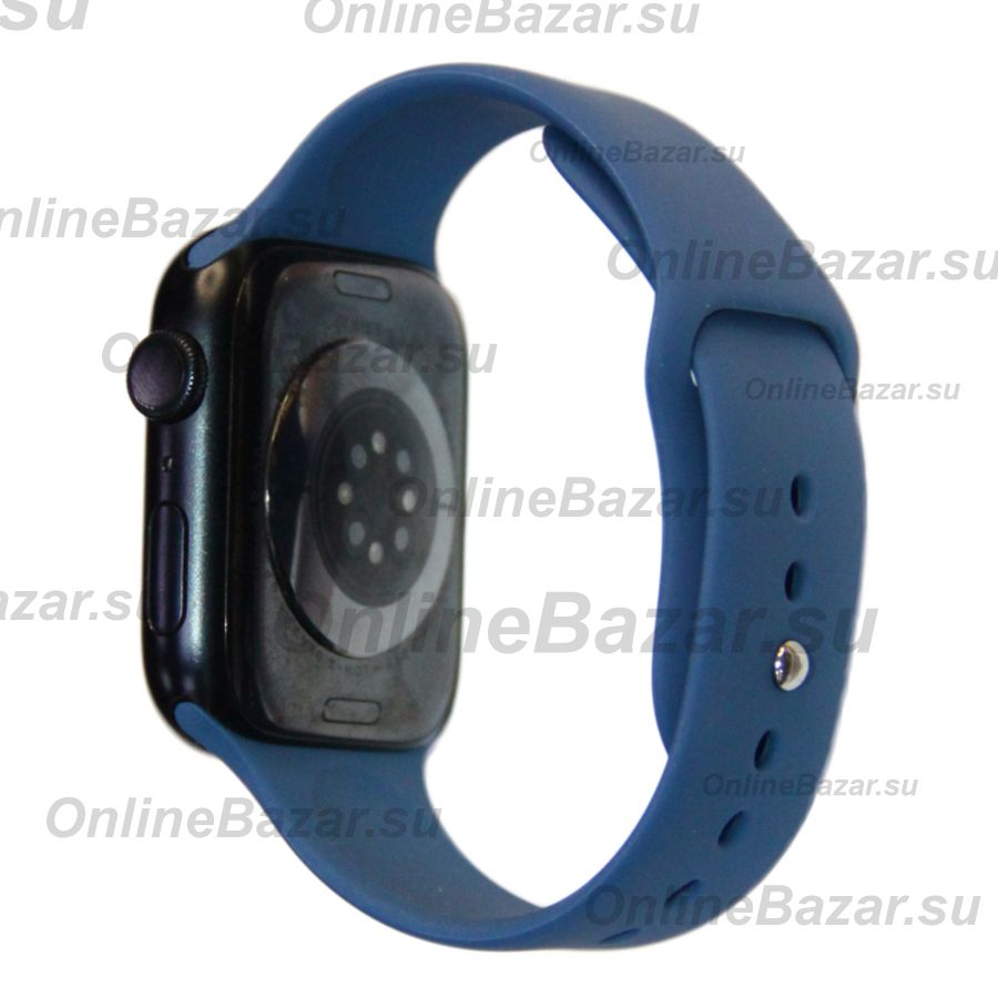 Ремешки для Apple Watch Series 2 (38 mm) Sport Band силиконовый (размер L) <синий океан> ― OnlineBazar.su
