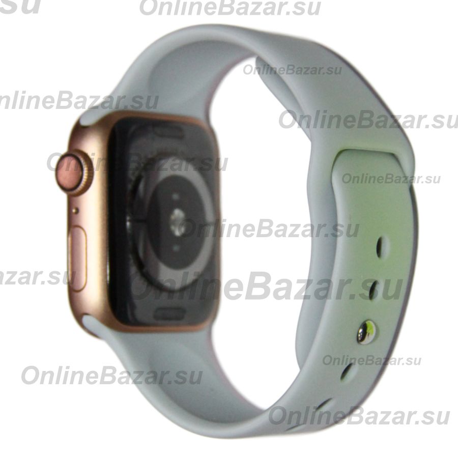 Ремешки для Apple Watch Series 2 (38 mm) Sport Band силиконовый (размер L) <светлый камень> ― OnlineBazar.su