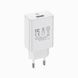 Сетевое зарядное устройство USB Borofone BA21A (3А/18W) <белый>