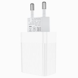Сетевое зарядное устройство USB Borofone BA47A (3А/QC3.0) <белый>