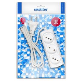Сетевой удлинитель Smartbuy SBE-10-3-1,5-F (3 розеток/1,5м.) <белый>