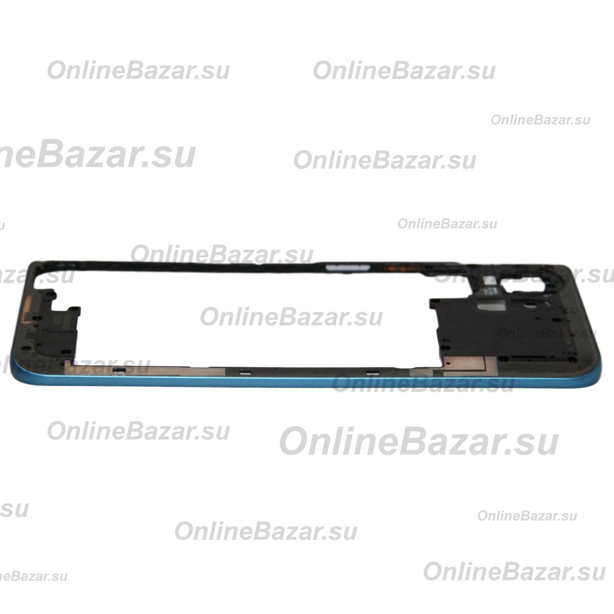 Средняя часть корпуса для Honor X7a (RKY-LX1) <синий> ― OnlineBazar.su