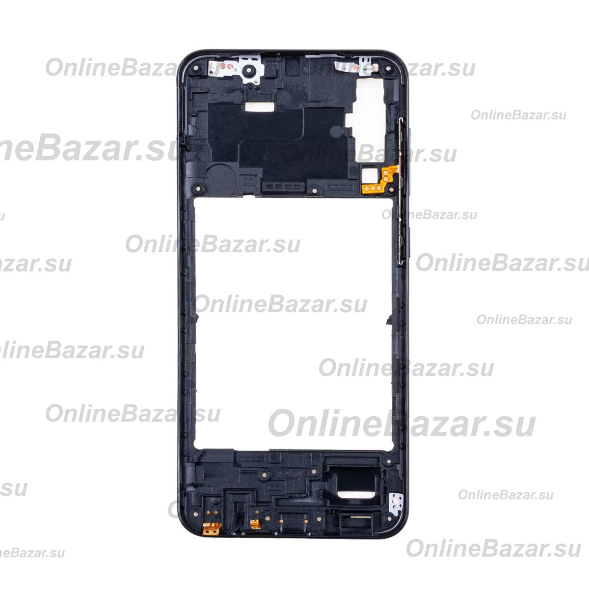 Средняя часть корпуса для Samsung SM-A505F (Galaxy A50) <черный> ― OnlineBazar.su